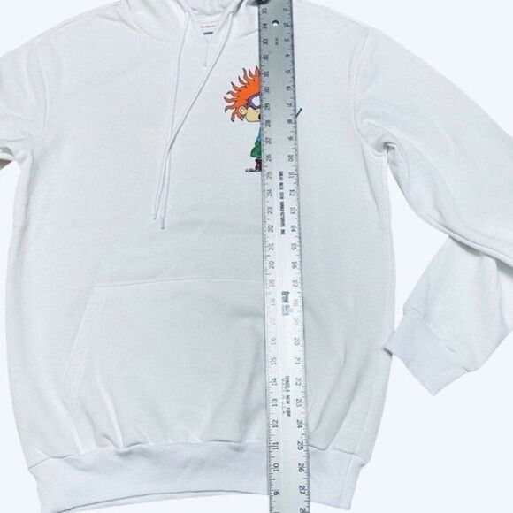 NEW Nickelodeon Rugrats Adult Hoodie Tommy Chuckie 90’s Back Graphic Spring - Picture 5 of 8